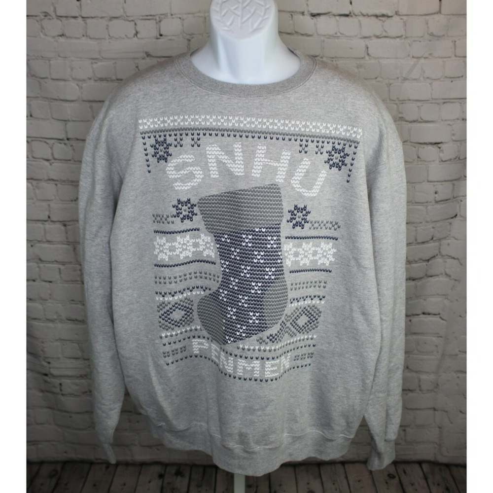 Vintage Y2K Champion Eco Fleece SNHU PENMEN Sweatshirt Size XL Gray Southern ECU